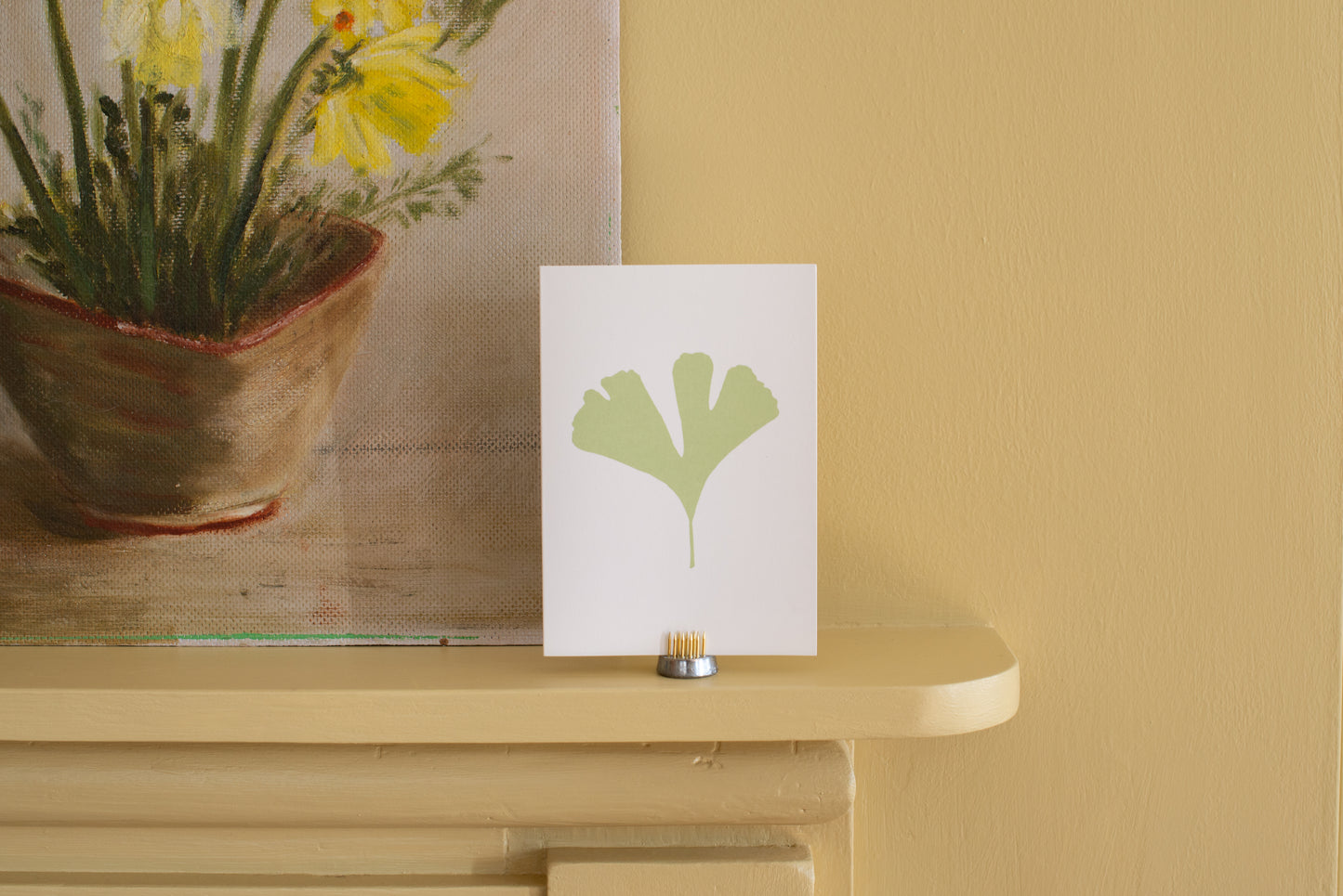 "Ginkgo Leaf" Greetings Card