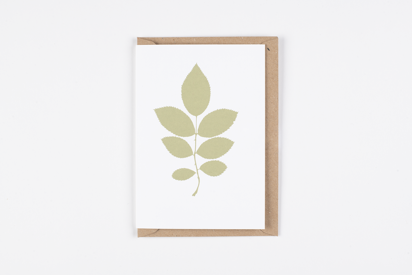 "Rose Leaf" Greetings Card