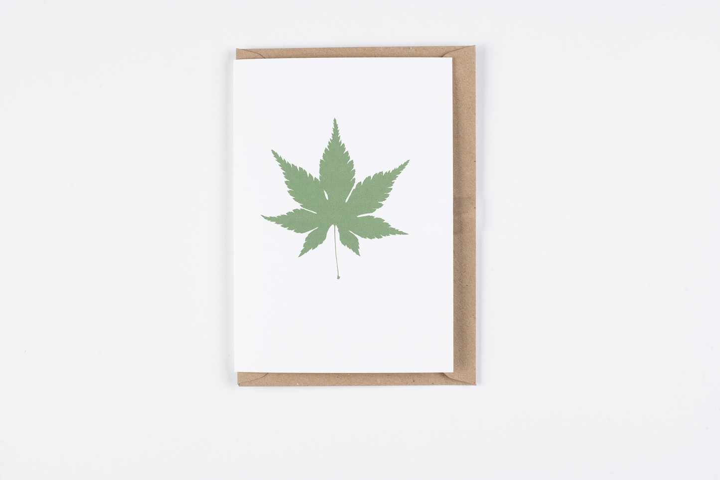 "Acer Leaf" Greetings Card