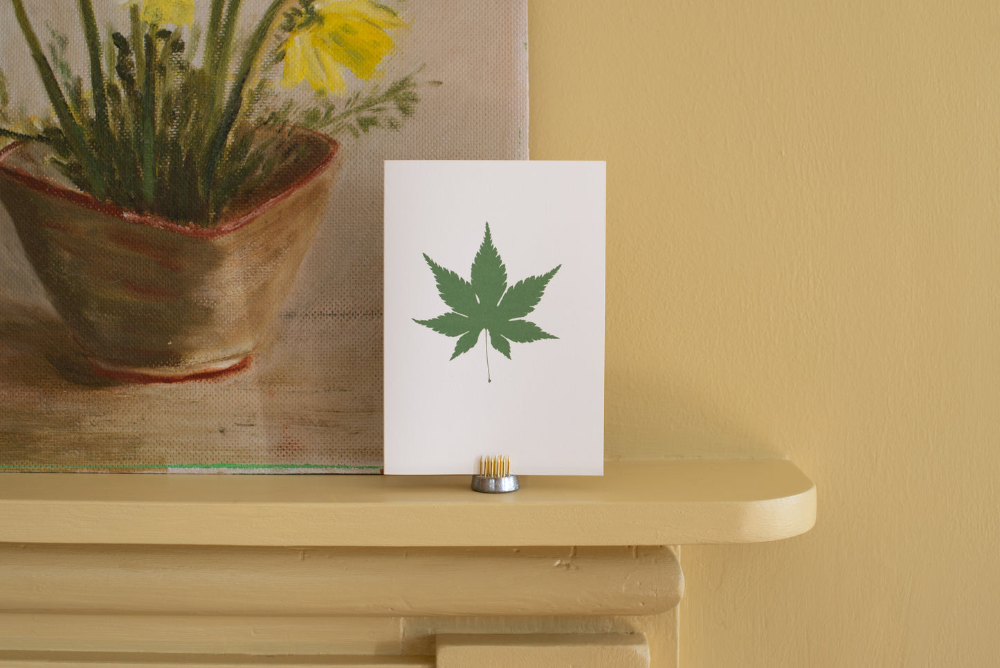"Acer Leaf" Greetings Card