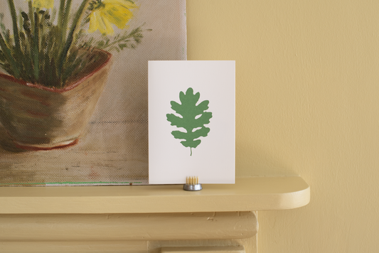 "Oak Leaf" Greetings Card