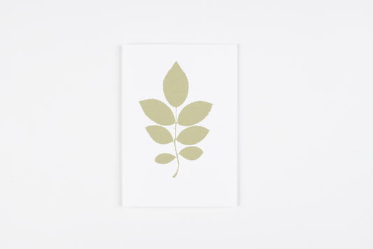 "Rose Leaf" Greetings Card